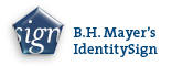 Logo von B.H. Mayer's IdentitySign GmbH