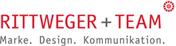 Logo Rittweger und Team Werbeagentur Marke. Marke, Design, Kommunikation