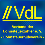 Logo von VdL Verband der Lohnsteuerzahler e.V.