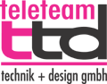 Logo von ttd teleteam technik + design