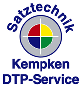 Logo von Satztechnik · Druckvorstufe · Layout