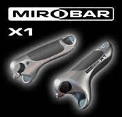 MIROBAR X1 - Fahrrad-Lenkerhörnchen mit integriertem Rückspiegel