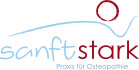 Logo von sanftstark - Praxis für Osteopathie