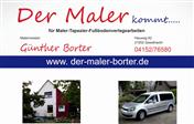 Logo von Borter Malereibetrieb - der Maler kommt - 