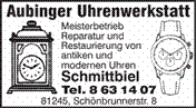 Logo von Uhrenreparaturwerkstatt Schmittbiel