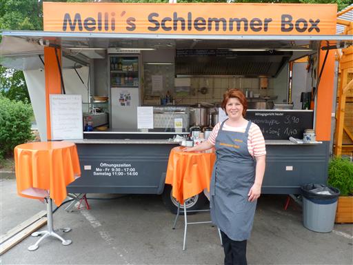 Firmengebäude Melli`s Schlemmer Box