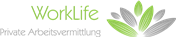 Logo von WorkLife - Private Arbeitsvermittlung