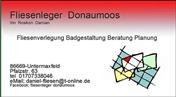 Logo von Fliesenleger Donaumoos
