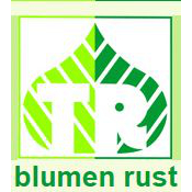 Logo von blumen rust