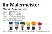 Logo von Malermeister Sommerfeld