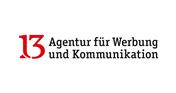 Logo von 13 Agentur für Werbung und Kommunikation GmbH