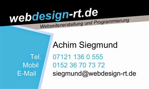 Siegmund Webdesign RT