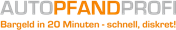 Logo von Autopfand-Profi GmbH Potsdam (Berlin)