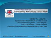 Innovative Konzeptlösungen nach Maß