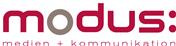 Logo von modus: medien + kommunikation gmbh