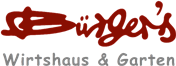 Logo von Bürger's - Wirtshaus & Garten