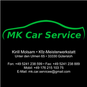 MK Car Service - Kfz-Meisterwerkstatt - Kirill Molsam