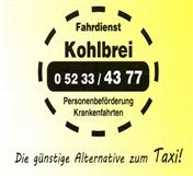 Logo von Fahrdienst Kohlbrei