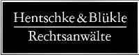 Logo von Hentschke & Blükle Rechtsanwälte Brackenheim
