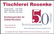 Logo von Tischlerei Rosenke