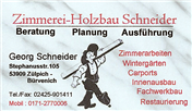 Logo von Zimmerei-Holzbau Schneider