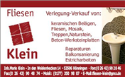 Logo von Fliesen Klein