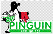 Logo von Pinguin Textilpflege am Bhf. Zoo