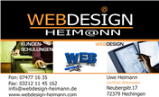 Logo von Webdesign Heimann GmbH